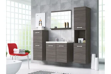 Sonaki Møbelsæt til Badeværelse 133 cm - Hus & renovering - Køkken & bad - Badeværelse - Badeværelsesmøbler - Komplette møbelpakker