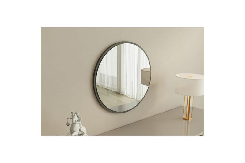 Spejl Buhem Antracit - Hvid - Hus & renovering - Køkken & bad - Badeværelse - Badeværelsesmøbler - Badeværelsesspejl