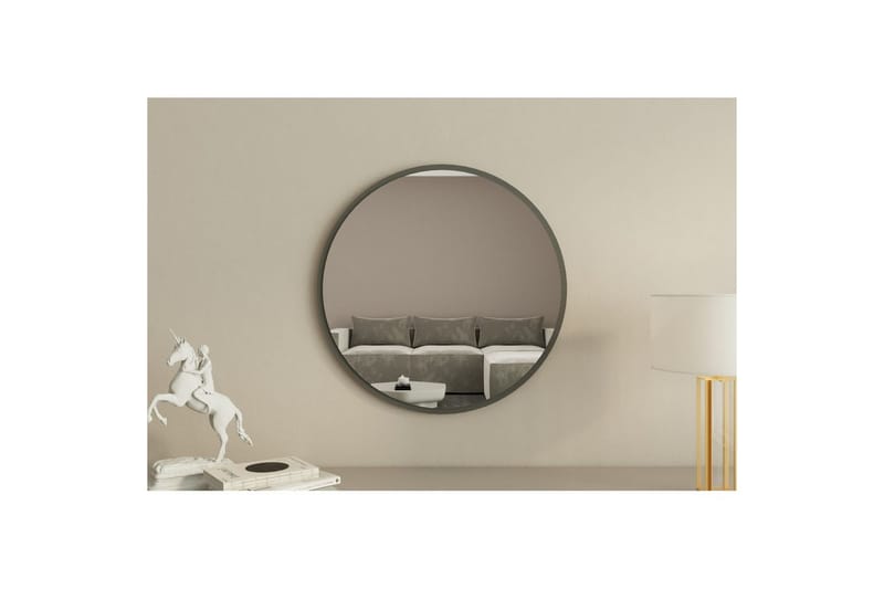 Spejl Buhem Antracit - Hvid - Hus & renovering - Køkken & bad - Badeværelse - Badeværelsesmøbler - Badeværelsesspejl