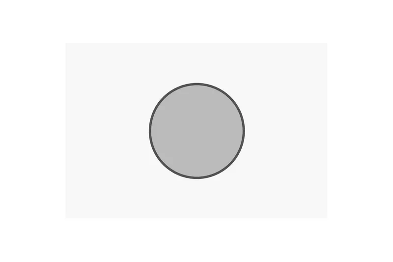 Spejl Buhem Antracit, Hvid