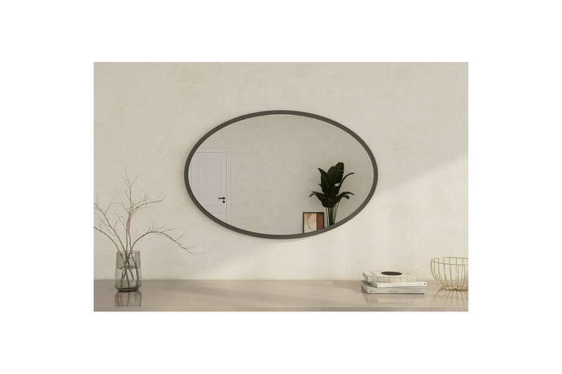 Spejl Dymra Antracit - Antracit - Hus & renovering - Køkken & bad - Badeværelse - Badeværelsesmøbler - Badeværelsesspejl