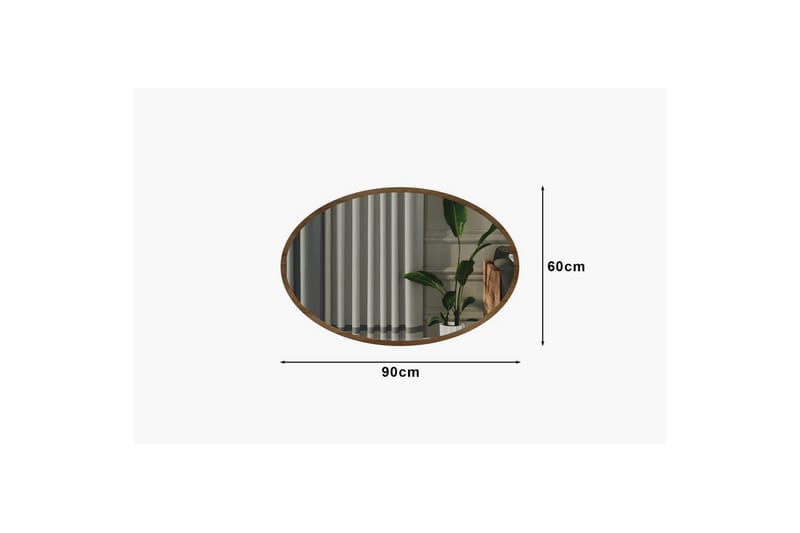Spejl Dymra Sudamal Eg - Sudamal Eg - Hus & renovering - Køkken & bad - Badeværelse - Badeværelsesmøbler - Badeværelsesspejl