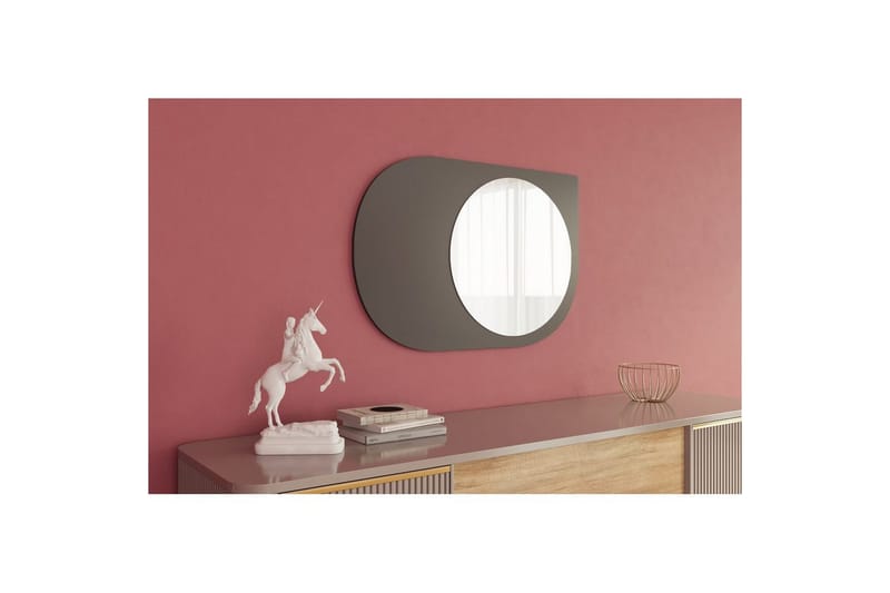 Spejl Ravidas Antracit - Antracit - Hus & renovering - Køkken & bad - Badeværelse - Badeværelsesmøbler - Badeværelsesspejl