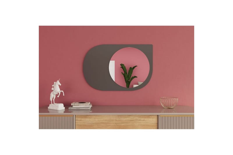 Spejl Ravidas Antracit - Antracit - Hus & renovering - Køkken & bad - Badeværelse - Badeværelsesmøbler - Badeværelsesspejl