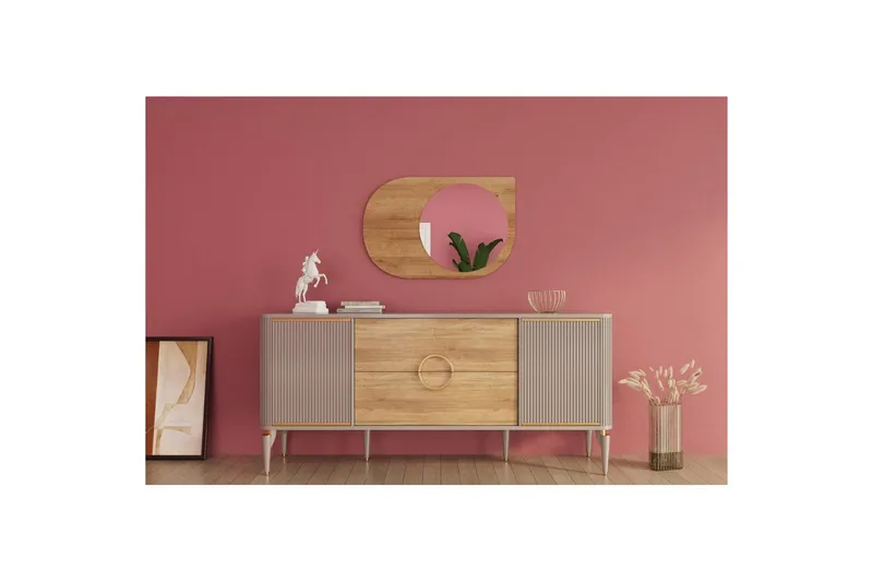 Spejl Ravidas Sudamal Eg - Sudamal Eg - Hus & renovering - Køkken & bad - Badeværelse - Badeværelsesmøbler - Badeværelsesspejl