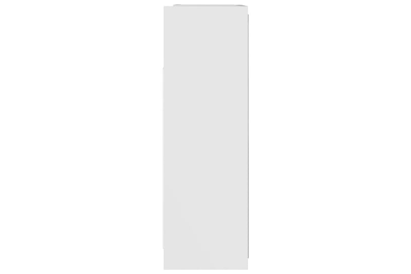 badeværelsesskab m. spejl 62,5x20,5x64 cm spånplade hvid - Hvid - Hus & renovering - Køkken & bad - Badeværelse - Badeværelsesmøbler - Spejlskabe