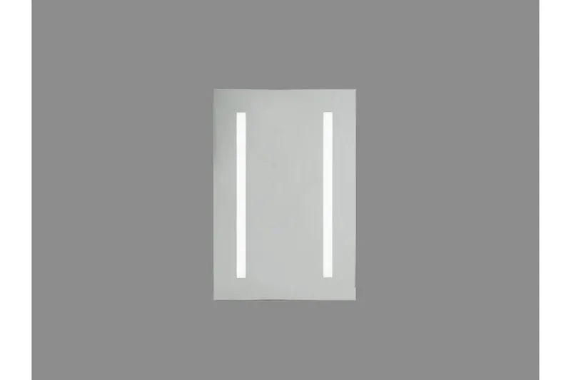 Belmena Badeværelsesskab 40 cm Spejl med LED-belysning - Hvid - Hus & renovering - Køkken & bad - Badeværelse - Badeværelsesmøbler - Spejlskabe