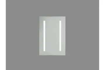 Belmena Badeværelsesskab 40 cm Spejl med LED-belysning - Hvid - Hus & renovering - Køkken & bad - Badeværelse - Badeværelsesmøbler - Spejlskabe