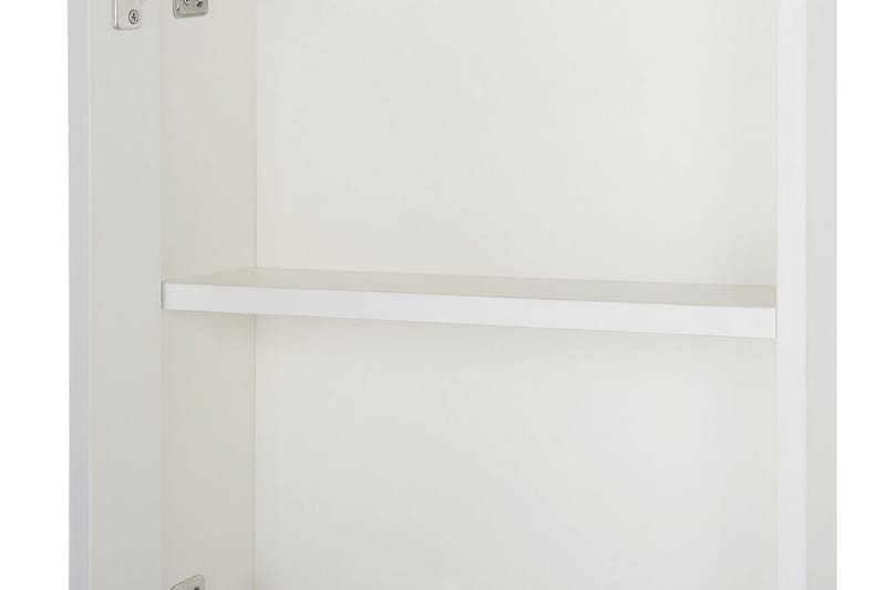 Carmenes Badeværelsesskab 40 cm med Spejl - Hvid - Spejlskabe