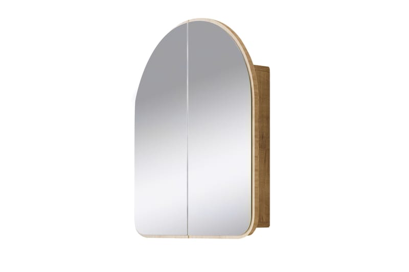 Heren Vægskab med spejl 45 cm - Beige - Hus & renovering - Køkken & bad - Badeværelse - Badeværelsesmøbler - Spejlskabe