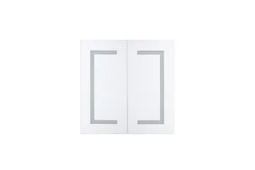 Mazarredo Badeværelsesskab 60 cm Spejl med LED-belysning - Hvid - Hus & renovering - Køkken & bad - Badeværelse - Badeværelsesmøbler - Spejlskabe