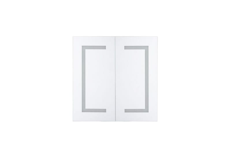 Mazarredo Badeværelsesskab 60 cm Spejl med LED-belysning - Hvid - Hus & renovering - Køkken & bad - Badeværelse - Badeværelsesmøbler - Spejlskabe
