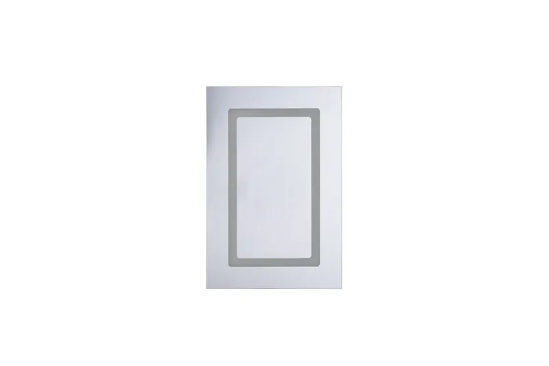 Roconda Badeværelsesskab 40 cm Spejl med LED-belysning - Hvid - Hus & renovering - Køkken & bad - Badeværelse - Badeværelsesmøbler - Spejlskabe