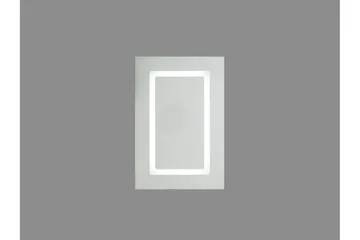 Roconda Badeværelsesskab 40 cm Spejl med LED-belysning - Hvid - Hus & renovering - Køkken & bad - Badeværelse - Badeværelsesmøbler - Spejlskabe