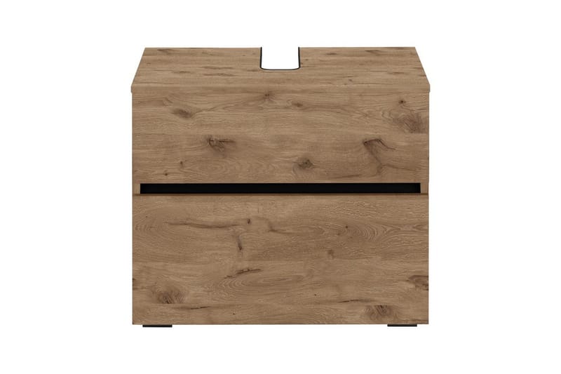 Tvättställsskåp & kommod Loft24 Tvättställsskåp Loft24 Wisla Brun1 - Hus & renovering - Køkken & bad - Badeværelse - Badeværelsesmøbler - Underskab badeværelse