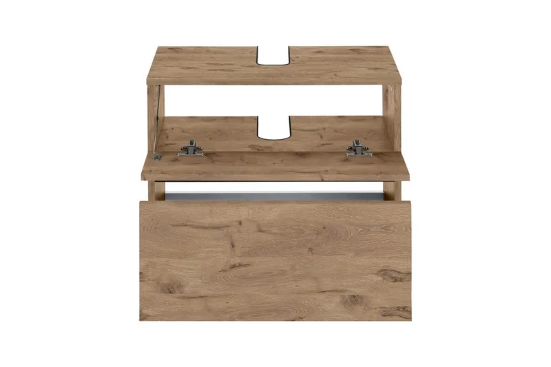 Tvättställsskåp & kommod Loft24 Tvättställsskåp Loft24 Wisla Brun1 - Hus & renovering - Køkken & bad - Badeværelse - Badeværelsesmøbler - Underskab badeværelse