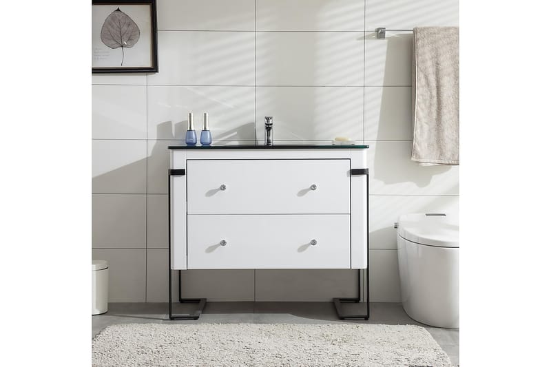 Bathlife Jubel Underskab 1000 - Hvid - Hus & renovering - Køkken & bad - Badeværelse - Badeværelsesmøbler - Underskab badeværelse