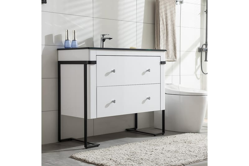 Bathlife Jubel Underskab 1000 - Hvid - Hus & renovering - Køkken & bad - Badeværelse - Badeværelsesmøbler - Underskab badeværelse