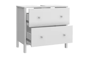 Elsassona Underskab 35x64 cm 2 Skuffer - Hvid - Hus & renovering - Køkken & bad - Badeværelse - Badeværelsesmøbler - Underskab badeværelse