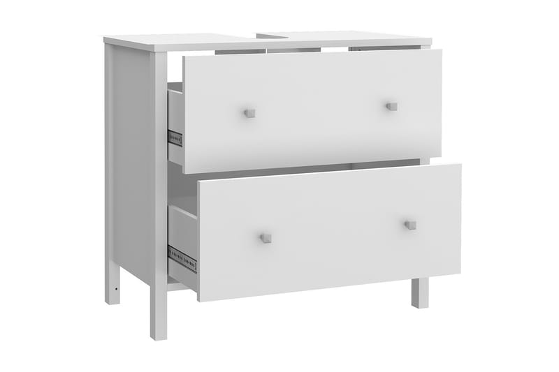 Elsassona Underskab 35x64 cm 2 Skuffer - Hvid - Hus & renovering - Køkken & bad - Badeværelse - Badeværelsesmøbler - Underskab badeværelse