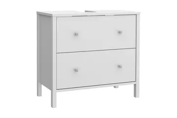 Elsassona Underskab 35x64 cm 2 Skuffer - Hvid - Hus & renovering - Køkken & bad - Badeværelse - Badeværelsesmøbler - Underskab badeværelse