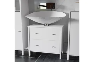 Elsassona Underskab 35x64 cm 2 Skuffer - Hvid - Hus & renovering - Køkken & bad - Badeværelse - Badeværelsesmøbler - Underskab badeværelse