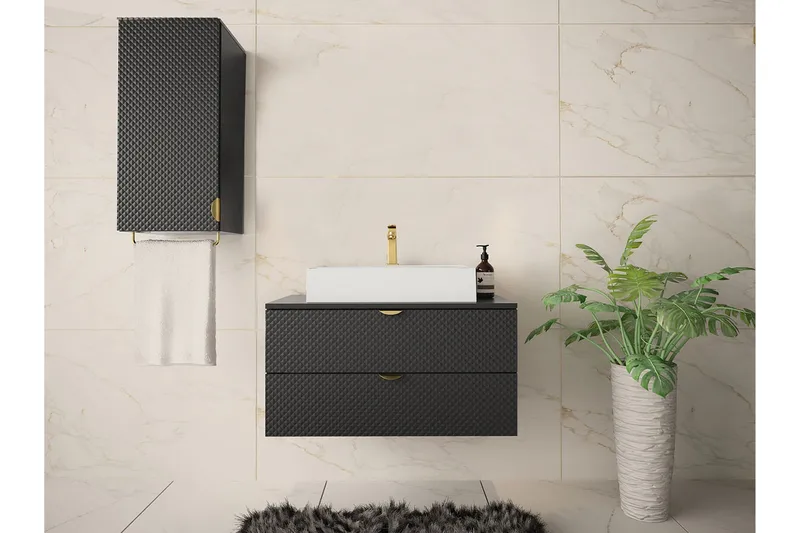 Glenndale Tvättställsskåp Concept 55 Black - Hus & renovering - Køkken & bad - Badeværelse - Badeværelsesmøbler - Underskab badeværelse