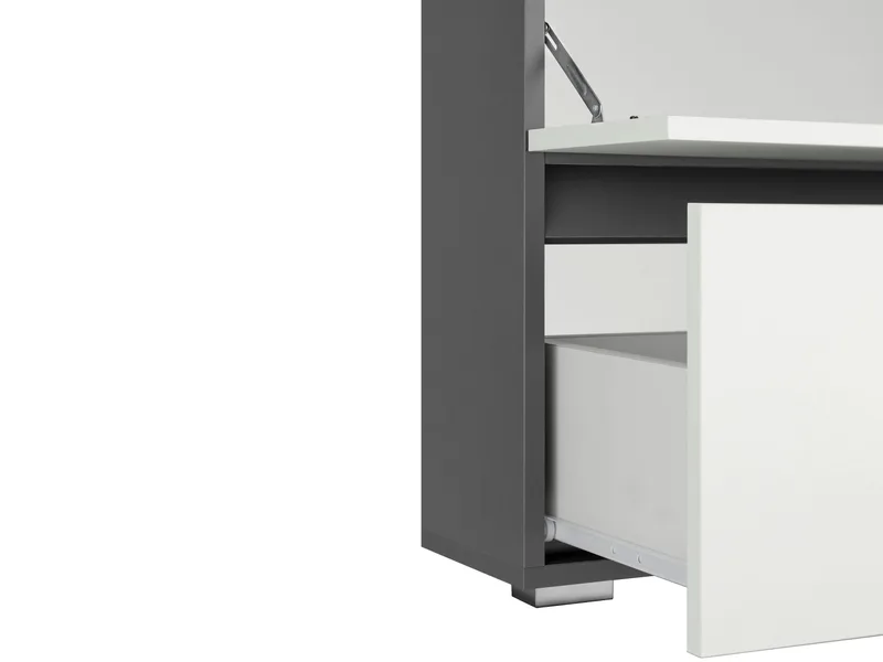 Hudnall Underskab 60x35 cm - Antracit/Hvid - Hus & renovering - Køkken & bad - Badeværelse - Badeværelsesmøbler - Underskab badeværelse