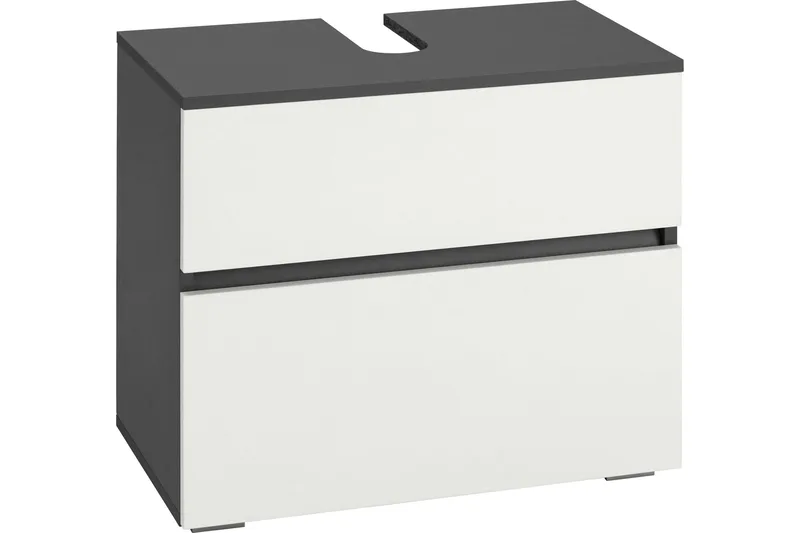 Hudnall Underskab 60x35 cm, Antracit/Natur