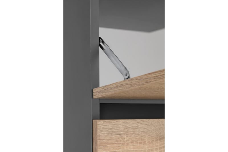 Hudnall Underskab 80x35 cm - Antracit/Hvid - Hus & renovering - Køkken & bad - Badeværelse - Badeværelsesmøbler - Underskab badeværelse