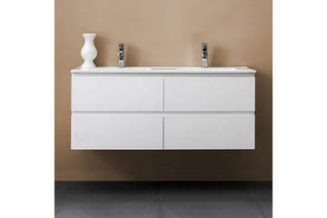Tvättställsskåp Bathlife Vit - Hus & renovering - Køkken & bad - Badeværelse - Badeværelsesmøbler - Underskab badeværelse