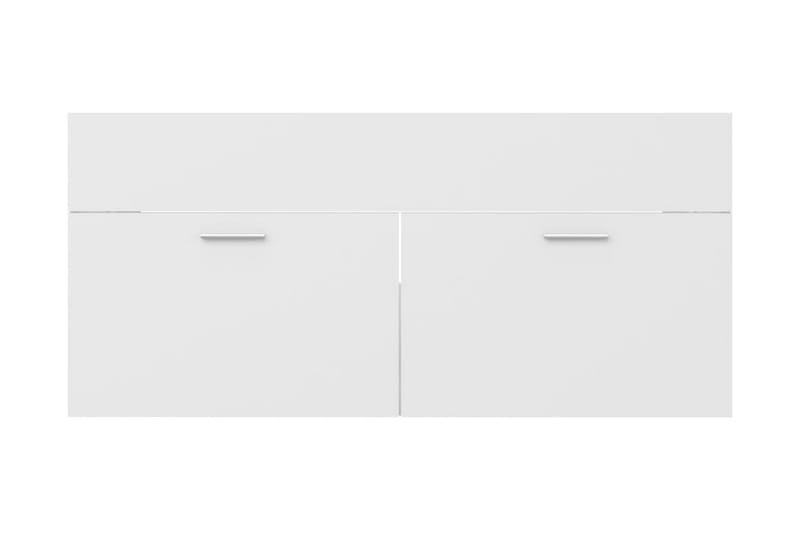 vaskeskab 100x38,5x46 cm spånplade hvid - Hvid - Hus & renovering - Køkken & bad - Badeværelse - Badeværelsesmøbler - Underskab badeværelse