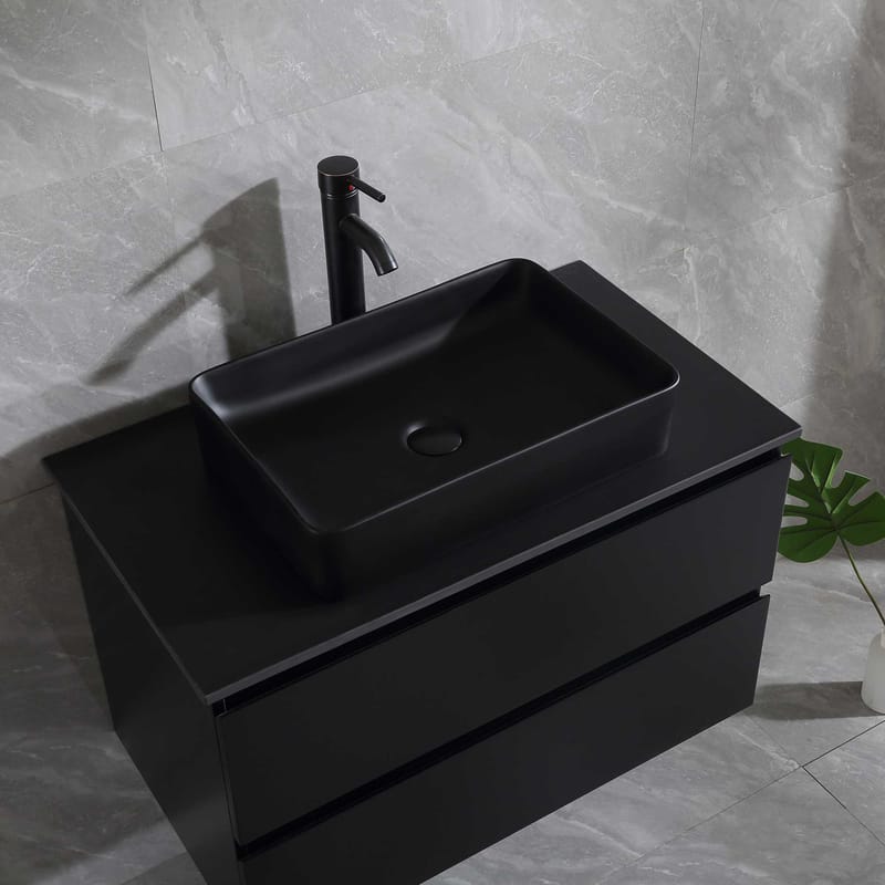 Vaskeskab Bathlife Extas Sort - Hus & renovering - Køkken & bad - Badeværelse - Badeværelsesmøbler - Underskab badeværelse