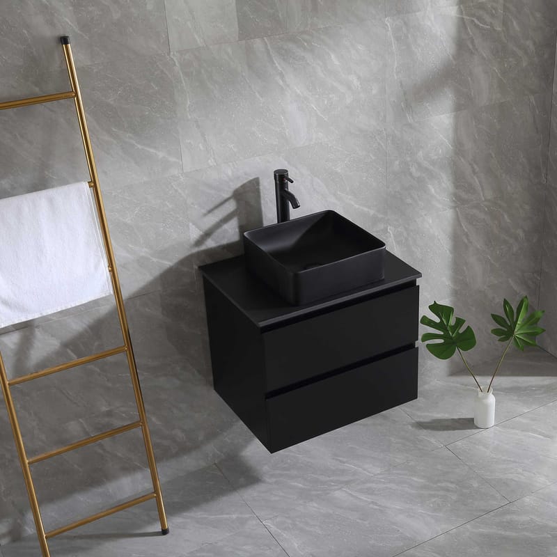 Vaskeskab Bathlife Extas Sort - Hus & renovering - Køkken & bad - Badeværelse - Badeværelsesmøbler - Underskab badeværelse