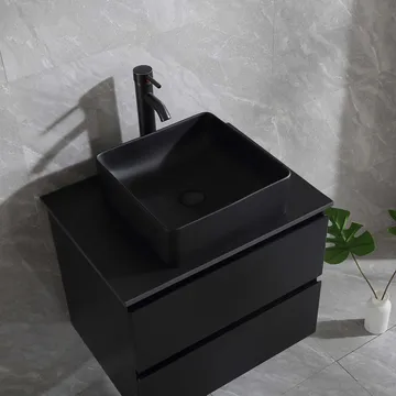 Vaskeskab Bathlife Extas Sort - Hus & renovering - Køkken & bad - Badeværelse - Badeværelsesmøbler - Underskab badeværelse