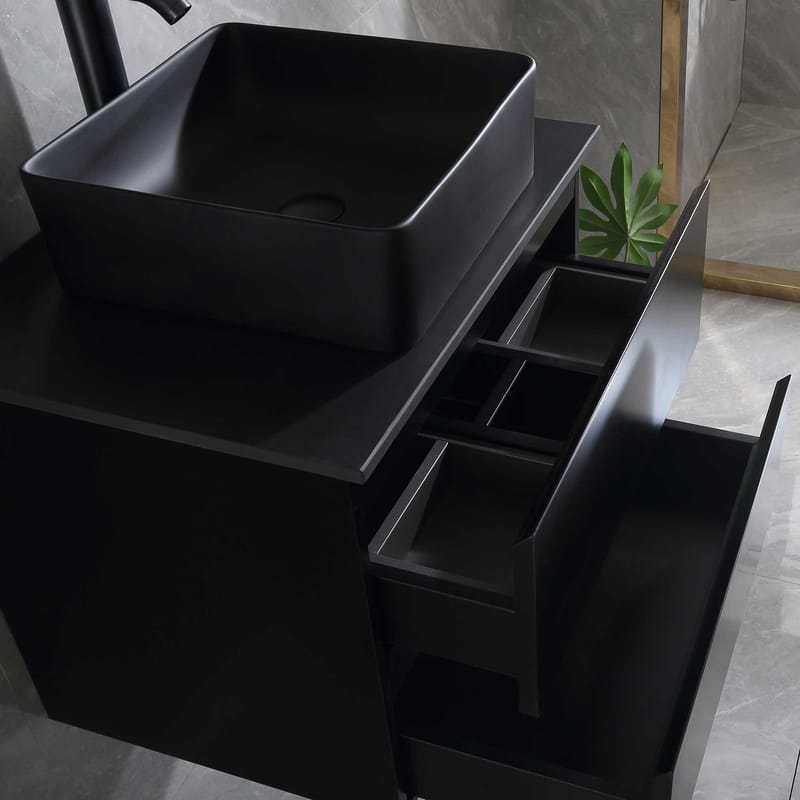 Vaskeskab Bathlife Extas Sort - Hus & renovering - Køkken & bad - Badeværelse - Badeværelsesmøbler - Underskab badeværelse