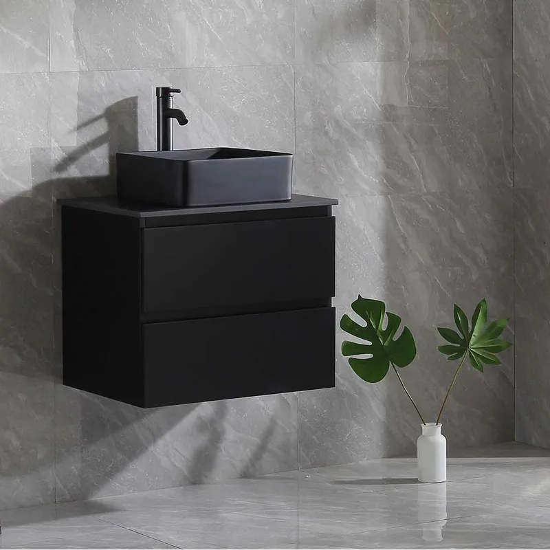 Vaskeskab Bathlife Extas Sort - Hus & renovering - Køkken & bad - Badeværelse - Badeværelsesmøbler - Underskab badeværelse