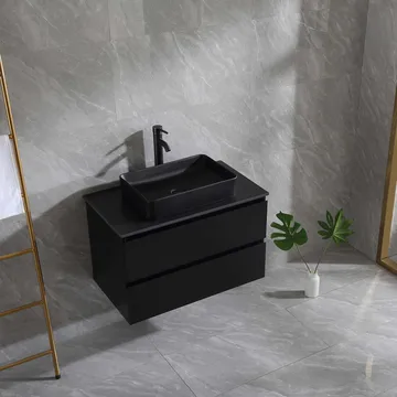 Vaskeskab Bathlife Extas Sort - Hus & renovering - Køkken & bad - Badeværelse - Badeværelsesmøbler - Underskab badeværelse