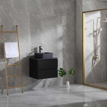 Vaskeskab Bathlife Extas Sort - Hus & renovering - Køkken & bad - Badeværelse - Badeværelsesmøbler - Underskab badeværelse
