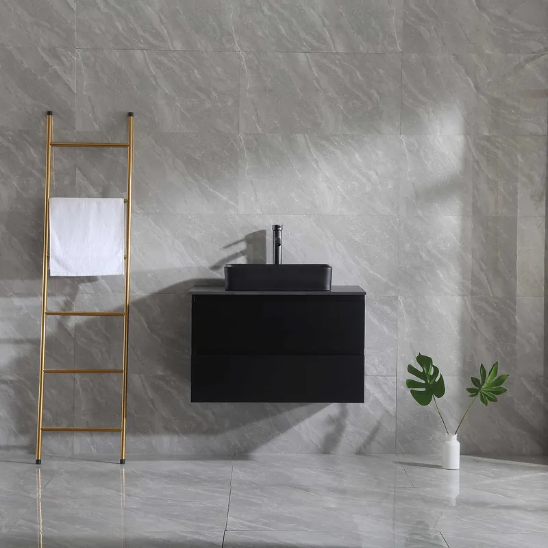Vaskeskab Bathlife Extas Sort