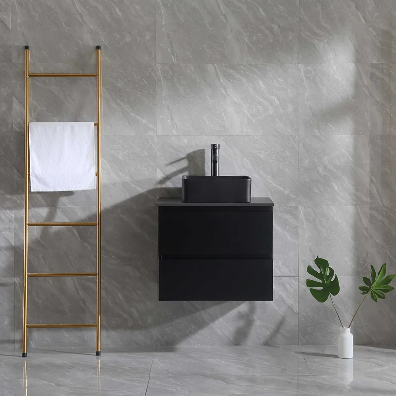 Vaskeskab Bathlife Extas Sort