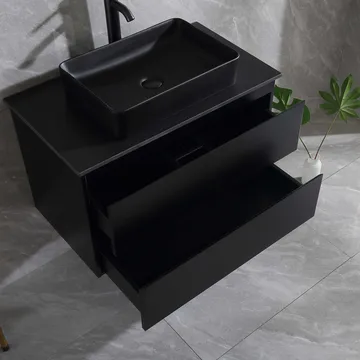 Vaskeskab Bathlife Extas Sort - Hus & renovering - Køkken & bad - Badeværelse - Badeværelsesmøbler - Underskab badeværelse