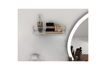 Væghylde Badenaværelse Makeup Hylde Krom - Krom - Opbevaring - Hylder & Reoler - Væghylde & vægreol