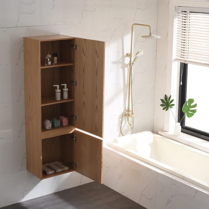 Sideskab Bahtlife Lättsam Natur Eg - Hus & renovering - Køkken & bad - Badeværelse - Badeværelsesmøbler - Vægskabe & højskabe