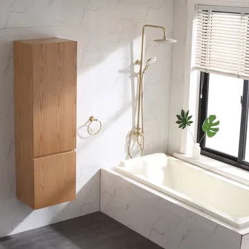 Sideskab Bahtlife Lättsam Natur Eg - Hus & renovering - Køkken & bad - Badeværelse - Badeværelsesmøbler - Vægskabe & højskabe