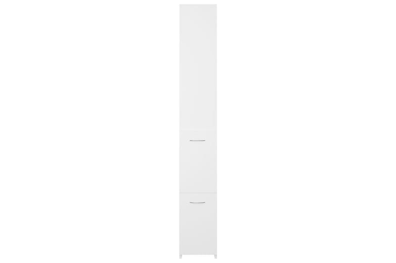 badeværelsesskab 25x25x170 cm spånplade hvid - Hvid - Hus & renovering - Køkken & bad - Badeværelse - Badeværelsesmøbler - Vægskabe & højskabe
