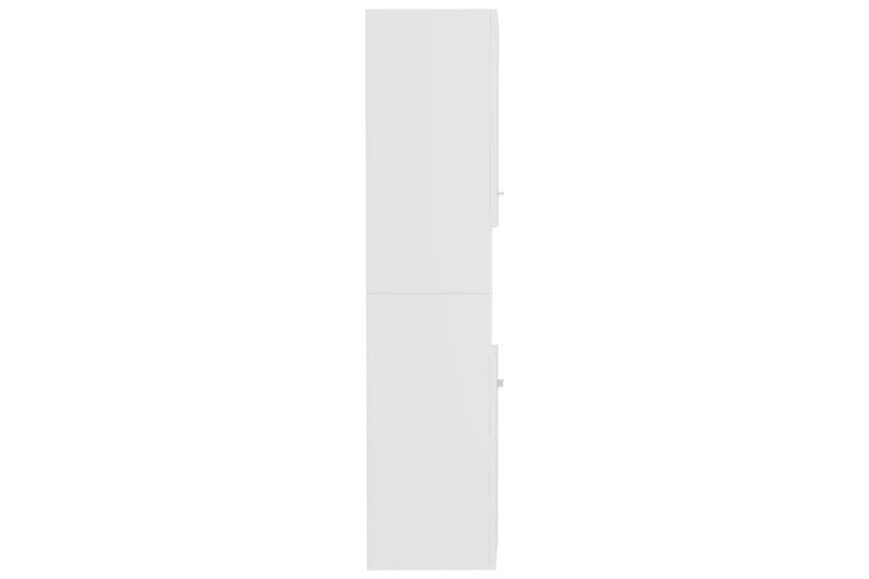 badeværelsesskab 30x30x130 cm spånplade hvid - Hvid - Hus & renovering - Køkken & bad - Badeværelse - Badeværelsesmøbler - Vægskabe & højskabe