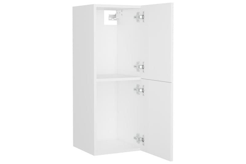 badeværelsesskab 30x30x80 cm spånplade hvid - Hvid - Hus & renovering - Køkken & bad - Badeværelse - Badeværelsesmøbler - Vægskabe & højskabe