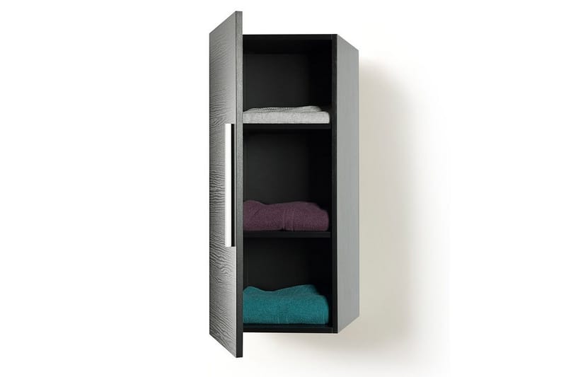 Bilbao badeværelsesskab 35 | 40 cm, Sort