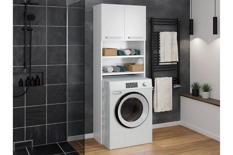 Cenon Opbevaringsskab 64 cm - Hvid - Hus & renovering - Køkken & bad - Badeværelse - Badeværelsesmøbler - Vægskabe & højskabe